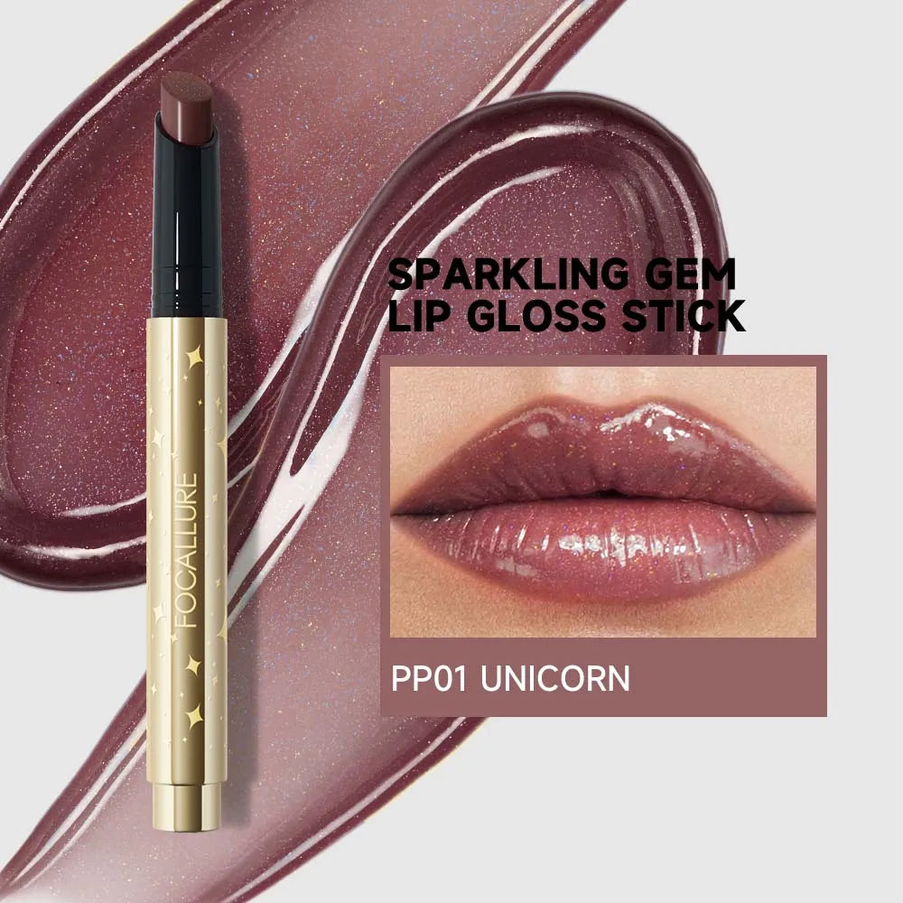 Sparkling Gem Lip Gloss Stick