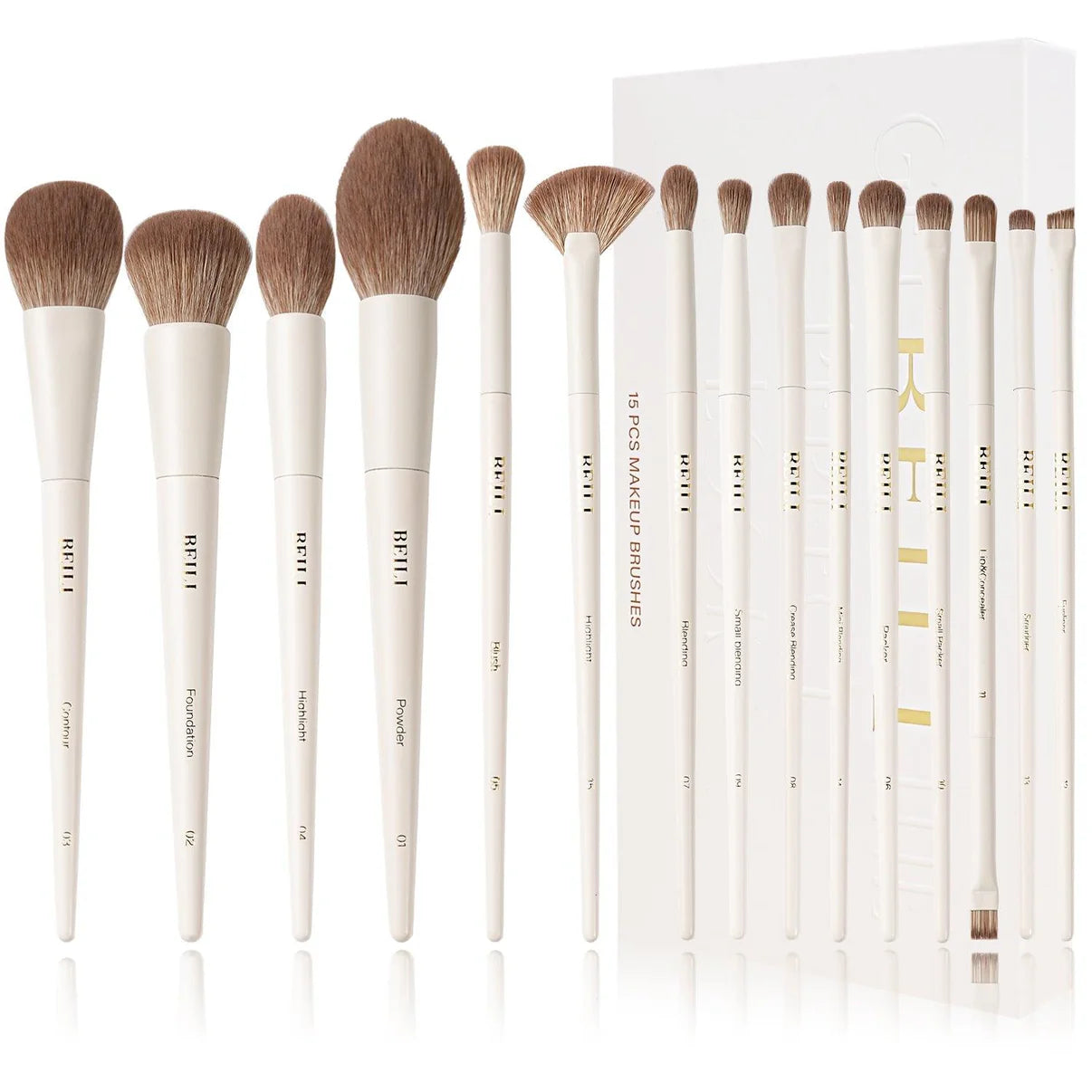 Desert Chic 15-Piece Brush Set & Purse