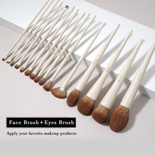 Desert Chic 15-Piece Brush Set & Purse